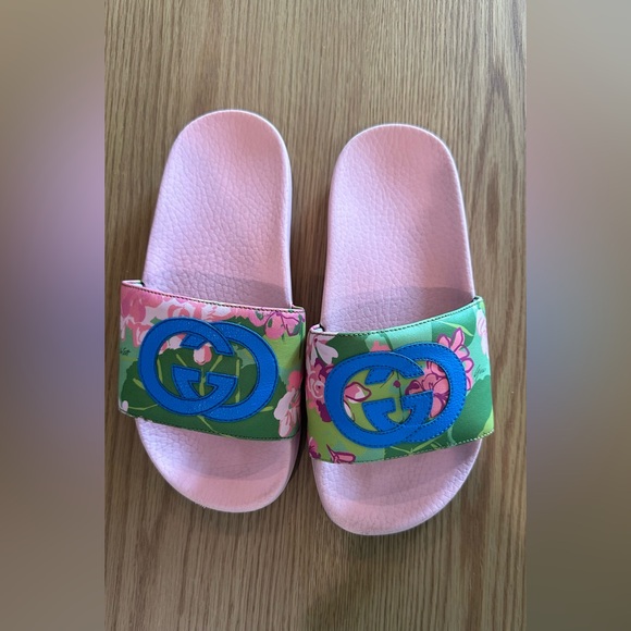Gucci Shoes - GUCCI x Ken Scott Rubber Slides